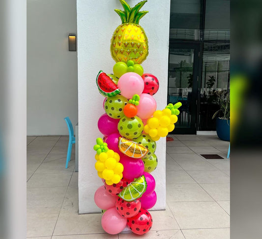 Food Theme Cluster Balloon Bouquet