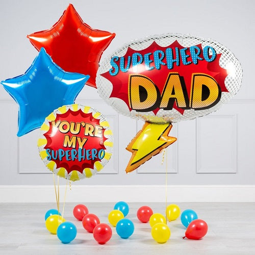 You are my Superhero Balloons Bouquet