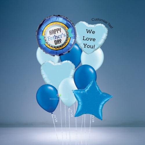 We Love You Dad Balloons Bouquet 