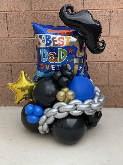 Best Dad Ever  Balloons Bouquet