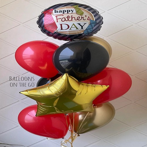 Happy Father's Day Papa Balloons Bouquet