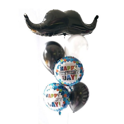 Father's Day Mustache Balloon Bouquet