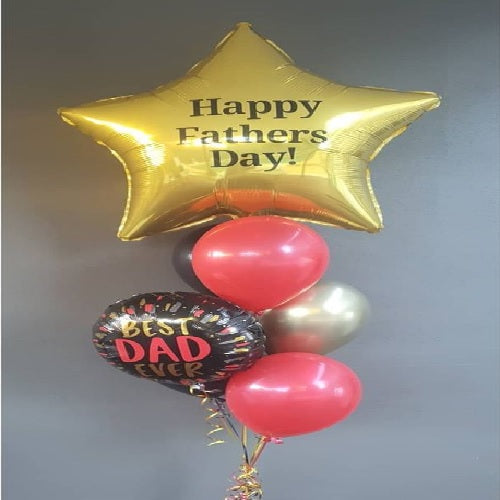 Father's Day Day Personalized Balloons Bouquet 