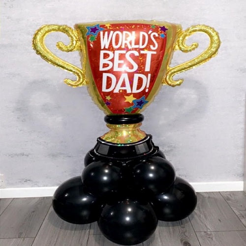 World Best Dad Trophy Cluster 