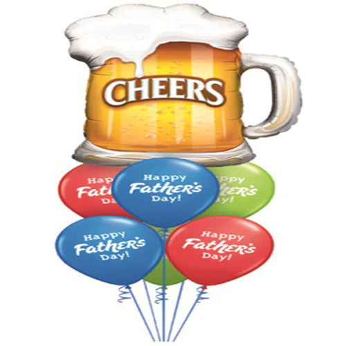 Party Balloons Happy Father's Day Balloons Bouquet 