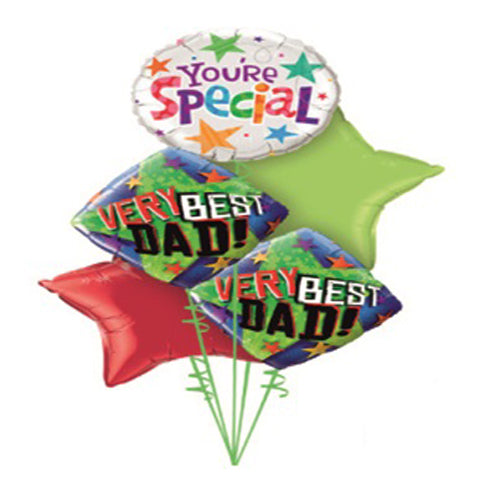 Party Balloons Special Dad Balloons Bouquet 