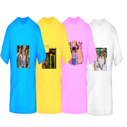 Fusion Personalized - T-Shirt Round Neck W/B/P/Y