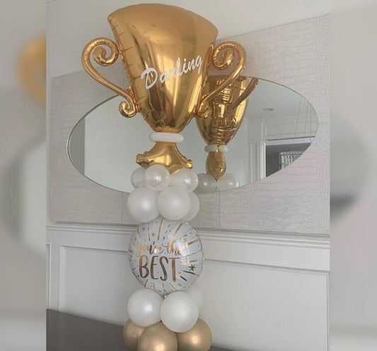 You Are The Best Championship Cluster Balloon Bouquet