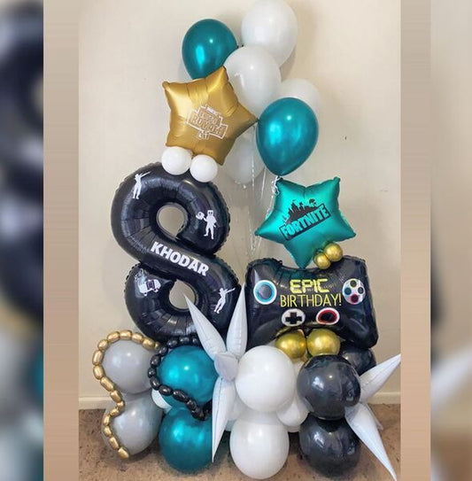 8th Birthday EPIC Balloon Bouquet