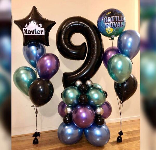9th Birthday Balloon Bouquet