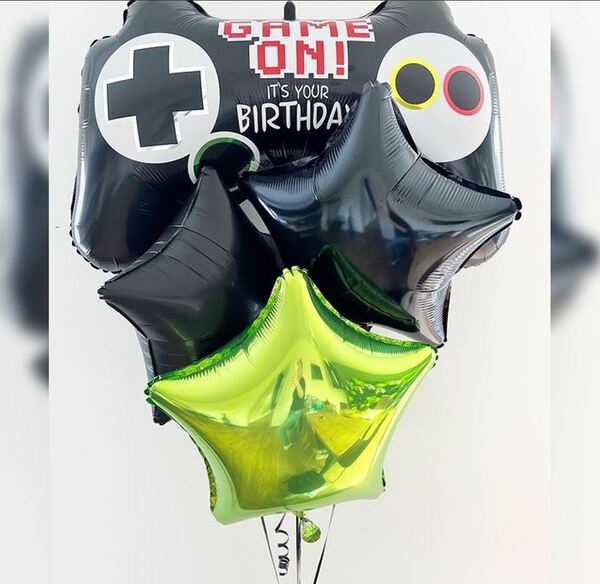 GAME ON Star Balloon Bouquet