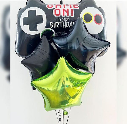 GAME ON Star Balloon Bouquet