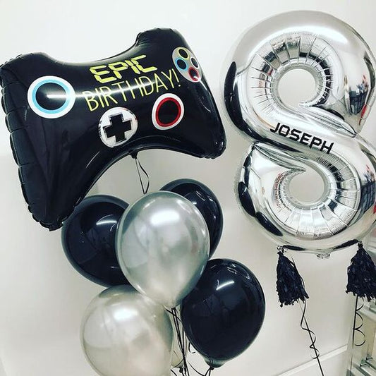 8th Birthday EPIC Birthday Balloon Bouquet