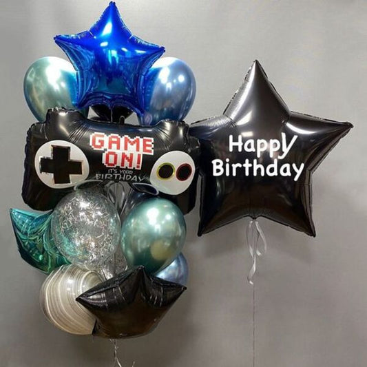 GAME ON HBD Balloon Bouquet 