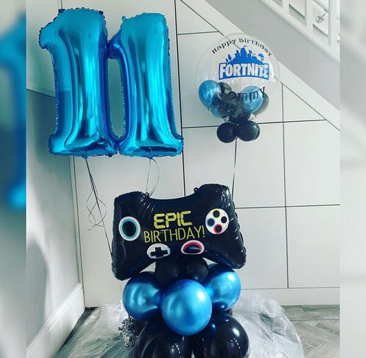 11th Birthday EPIC HBD Balloon Bouquet