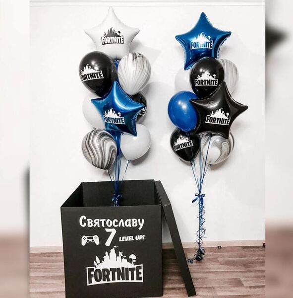 Fortnite Superagate Balloon Bouquet