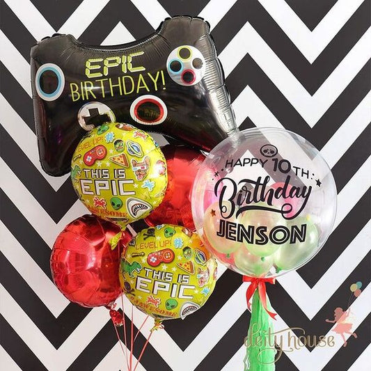 EPIC Birthday Bubble Balloon Bouquet