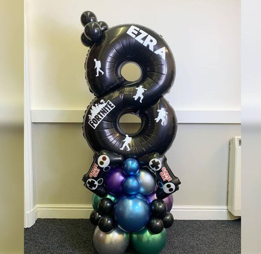 8th HBD Fortnite Balloon Bouquet