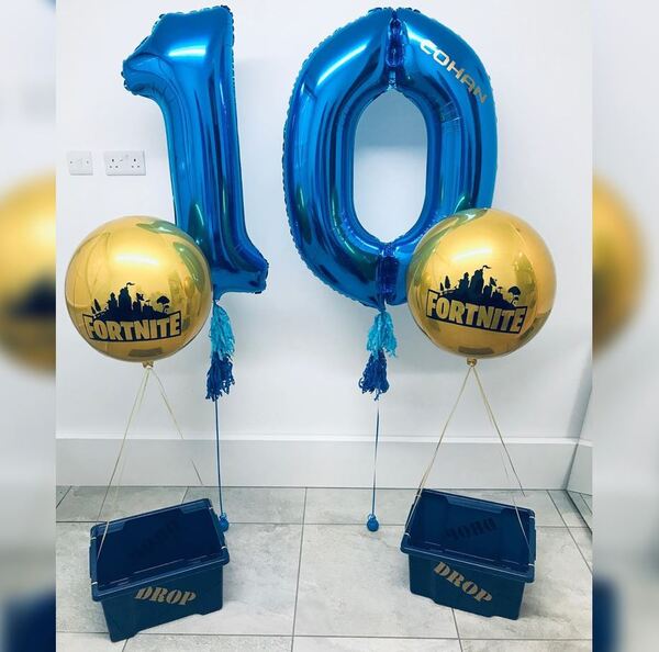 10th HBD Fortnite Balloon