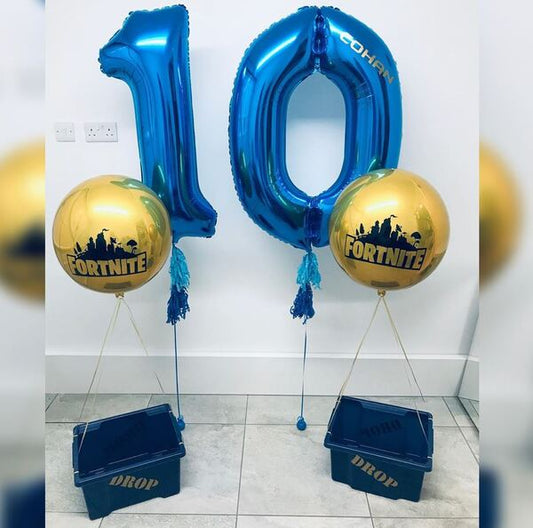 10th HBD Fortnite Balloon