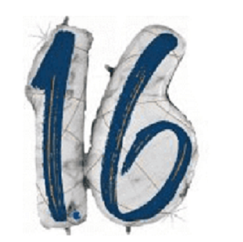 Party Balloon 16 Number 36" foil Balloon 