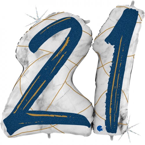 Party Balloon 21 Number 43" Foil balloon 