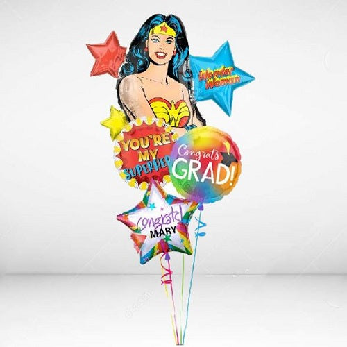 Graduation Helium Balloon Bouquet 1