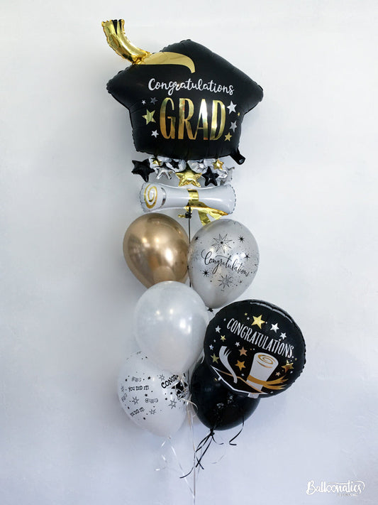 Graduation Helium Balloon Bouquet 19