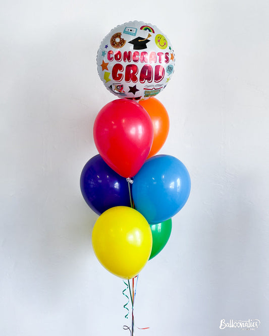 Graduation Helium Balloon Bouquet 21