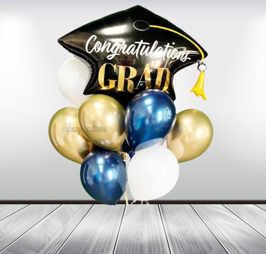 Graduation Helium Balloon Bouquet 23