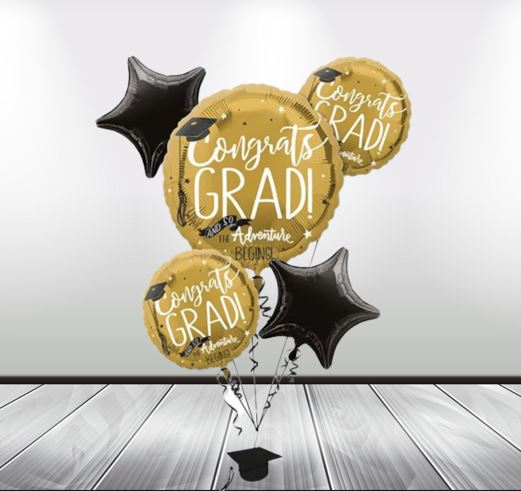 Graduation Helium Balloon Bouquet 25