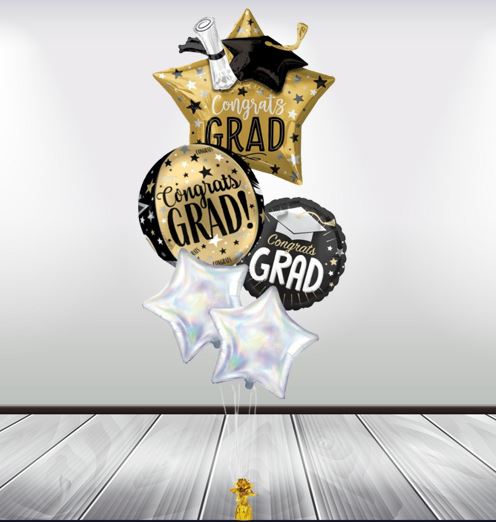 Graduation Helium Balloon Bouquet 26