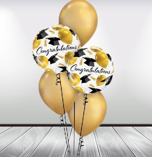 Graduation Helium Balloon Bouquet 27
