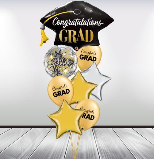 Graduation Helium Balloon Bouquet 28