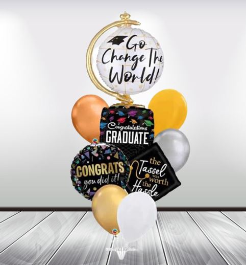 Graduation Helium Balloon Bouquet 29