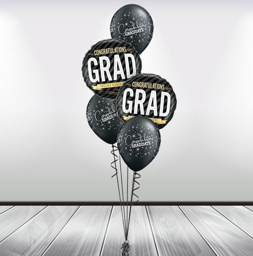 Graduation Helium Balloon Bouquet 31