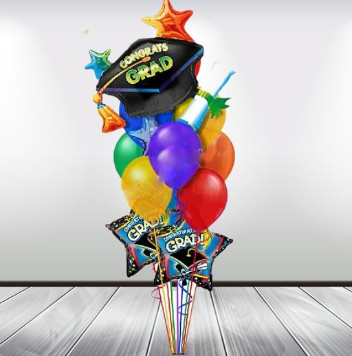 Graduation Helium Balloon Bouquet 33
