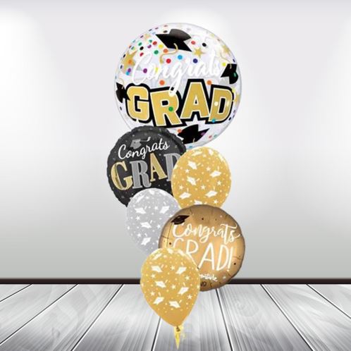 Graduation Helium Balloon Bouquet 34