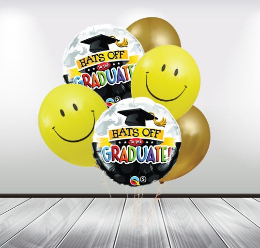 Graduation Helium Balloon Bouquet 35