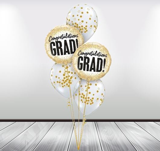 Graduation Helium Balloon Bouquet 36