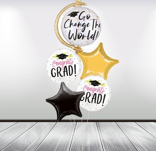 Graduation Helium Balloon Bouquet 38