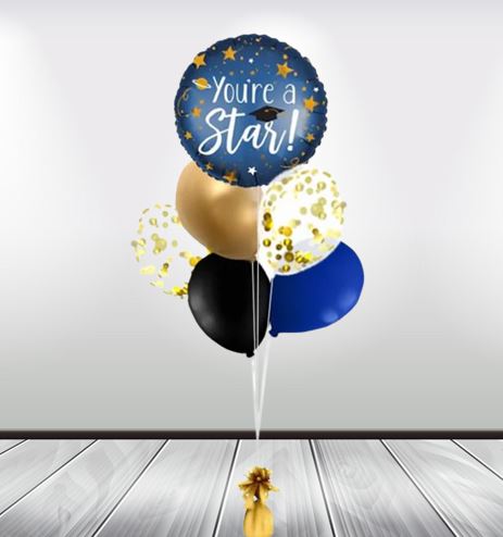 Graduation Helium Balloon Bouquet 39