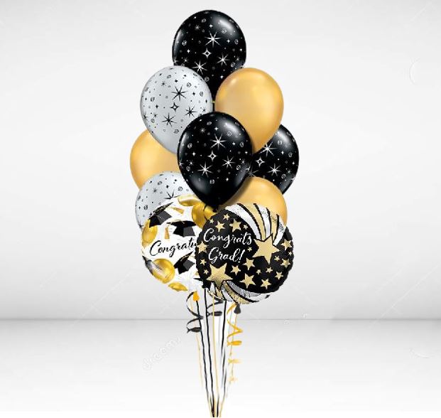 Graduation Helium Balloon Bouquet 42