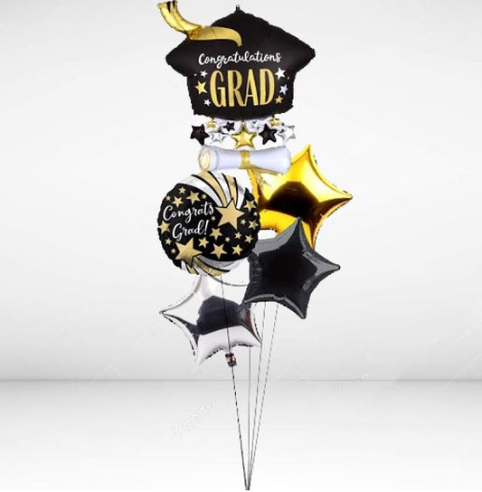 Graduation Helium Balloon Bouquet 44