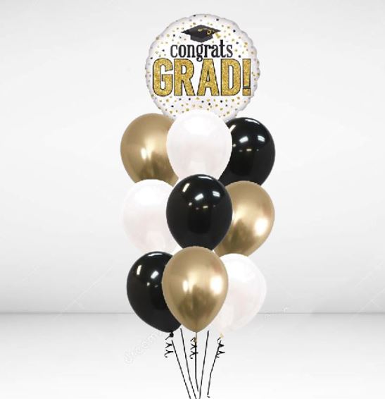 Graduation Helium Balloon Bouquet 48