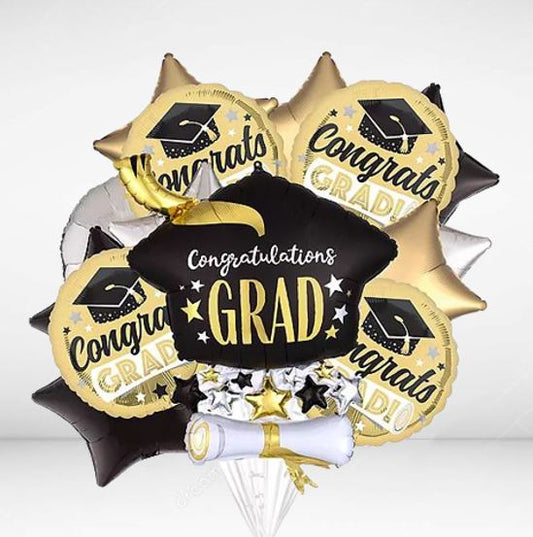 Graduation Helium Balloon Bouquet 53