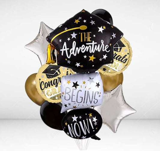 Graduation Helium Balloon Bouquet 54