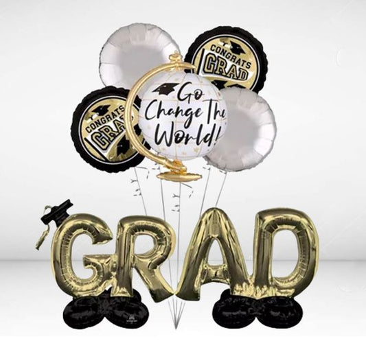 Graduation Helium Balloon Bouquet 56