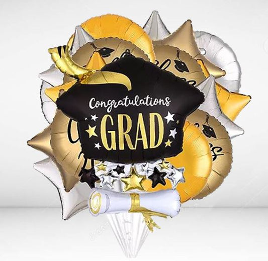 Graduation Helium Balloon Bouquet 57