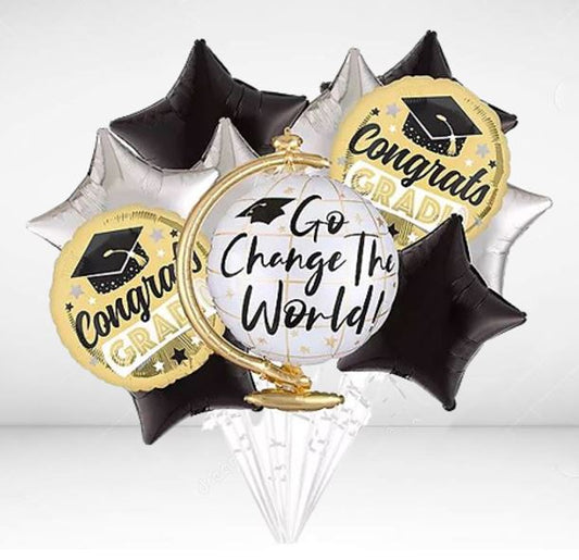 Graduation Helium Balloon Bouquet 58